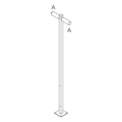 Artemide Walking - stojna 2500 - 2x180d hlavy - A 90h T4507C30