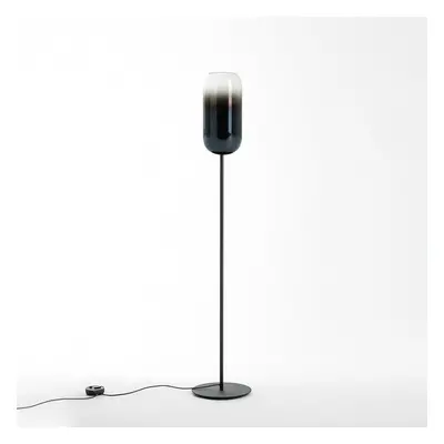 Artemide Gople stojací lampa - černá / modrá 1410350A