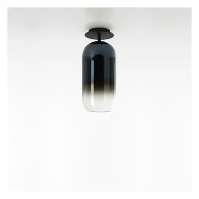 Artemide Gople Mini stropní - černá / modrá 1414350A