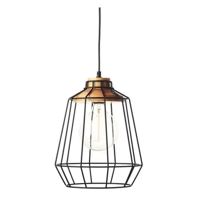 ACA Lighting Vintage závěsné svítidlo KS159326BK