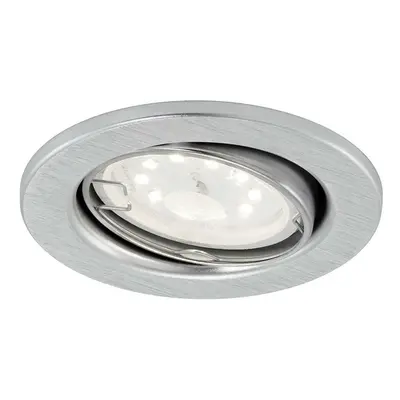 BRILONER LED vestavné svítidlo, pr. 8,6 cm, 5 W, hliník BRI 8315-019