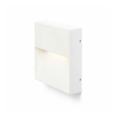 RED - DESIGN RENDL RENDL AQILA SQ nástěnná bílá 230V LED 6W IP54 3000K R12542