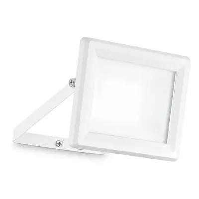 LED Venkovní reflektorové svítidlo Ideal Lux FLOOD 20W WH 251004 20W 1850lm 4000K IP65 13cm bílé