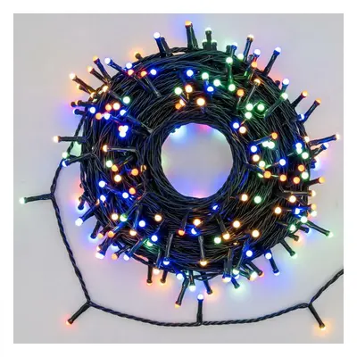 Xmas King XmasKing LED řetěz 25m 500 LED solární / trafo 230V venkovní, multicolour (LED světeln