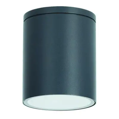 ACA Lighting GU10 venkovní kulaté stropní svítidlo 230V tmavě šedá IP65 GU10 MAX.35W LG2301GU10G