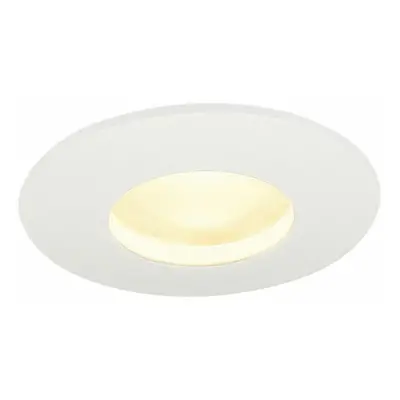 SLV BIG WHITE OUT 65, venkovní stropní vestavné svítidlo, LED, 3000K, kulaté, bílé, 38°, 12 W, v