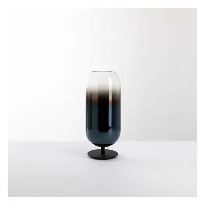 Artemide Gople Mini stolní lampa - černá / modrá 1409350A