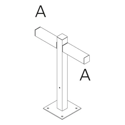 Artemide Walking - stojna 600 - 2x180d hlavy - A 60h T4505C30