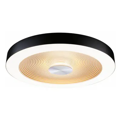 PAULMANN LED stropní svítidlo Volea IP44 3000K / 230V 4 / 18,5W stmívatelné černá/zlatá