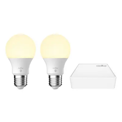 NORDLUX Smart 2xE27 7W 2200-6500K LED + EU bluetooth brána bílá 2070062701