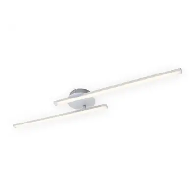 BRILONER LED stropní svítidlo 78,2 cm 2x9W 1400lm hliník BRI 3163-029