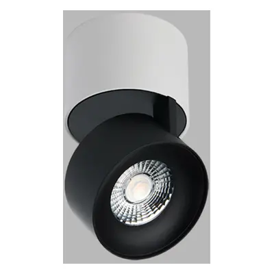 LED2 11508213D KLIP ON, WB DALI/PUSH DIM 11W 2700K stropní bílá/černá