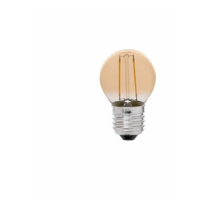 FARO LED žárovka G45 E27 2W filament AMBER 2200K