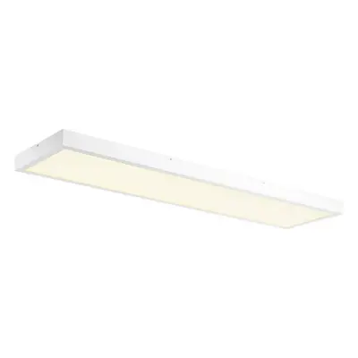 SLV BIG WHITE PANEL 1200x300mm LED vnitřní stropní nástavbové svítidlo 4000K, bílá 1001506