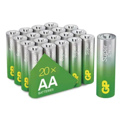 EMOS Alkalická baterie GP Super AA (LR6), 20 ks B0120L