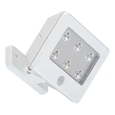 BRILONER LED venkovní svítidlo s čidlem 12 cm 6x0,06W 7lm bílé BRI 2276-066