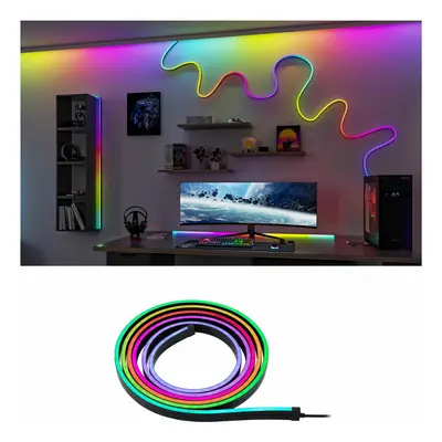 PAULMANN EntertainLED LED hadice Black Neon 3m 5W 84 LEDs/m RGB+