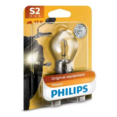 Philips S2 12V 35/35W BA20d BW 12728BW