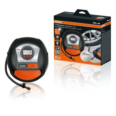 OSRAM TYREinflate Connect 650 pumpa na pneu s kabelem a aplikací 2 roky záruka 1ks OTIC650