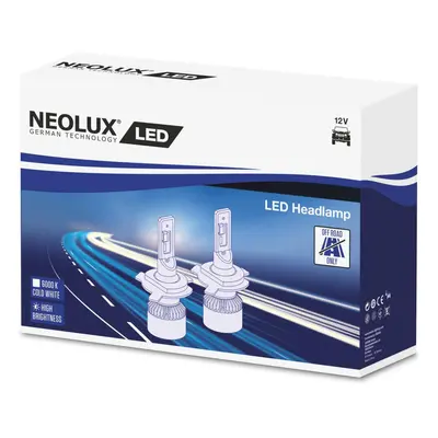 NEOLUX H4 12V 13/13W P43t LED Headlight 6000K Cool White 2ks N472DWB