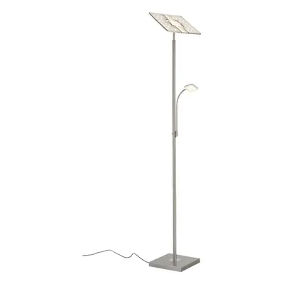 BRILONER LED stojací svítidlo s dotykovým vypínačem 180 cm 3x7,5W 750lm matný nikl BRILO 1328-02