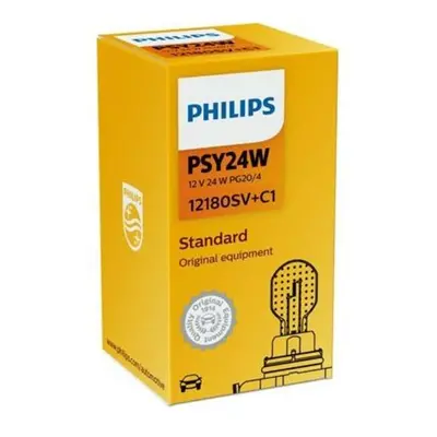 Philips PSY24WSV+ 12V 24W PG20/4 Silver Vision Plus 1ks 12180SV+C1