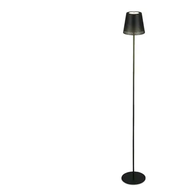 BRILONER LED nabíjecí stojací svítidlo 130 cm 3,5 W 400lm černá BRILO 1438015