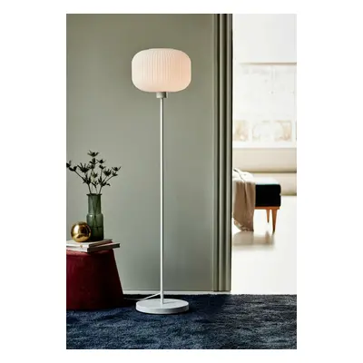 NORDLUX stojací lampa Milford 40W E27 bílá opál 48924001