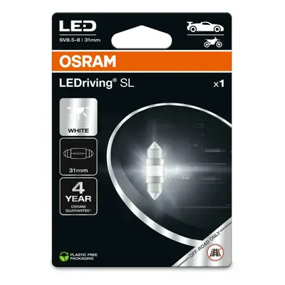 OSRAM LED C5W 31 mm LEDriving SL White 6000K 12V blistr 1ks 6438DWP-1BL