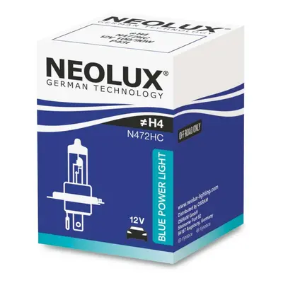 NEOLUX H4 12V 100/90W P43t Blue Power Light N472HC 1ks N472HC