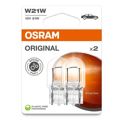 OSRAM W21W 12V 21W W3x16d 2ks blistr 7505-2BL