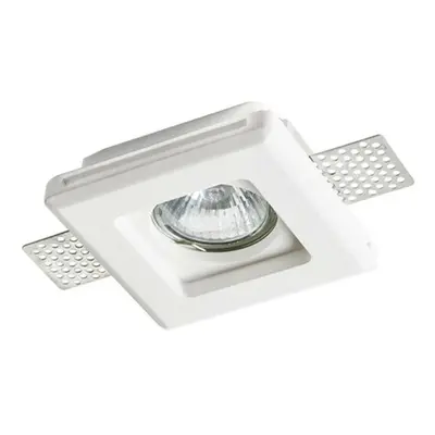 ACA Lighting Gypsum zapuštěné bodové sádrové svítidlo G90041C