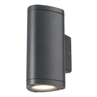 ACA Lighting LED HP venkovní nástěnné svítidlo 6W 300LM 50d 230V AC 3.000K tmavá šedá CRI80 IP54