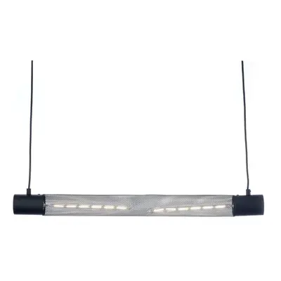 ACA Lighting závěsné svítidlo 2XE27 černá kov 72X6XH120CM ALCATRAZ OD602P72BK