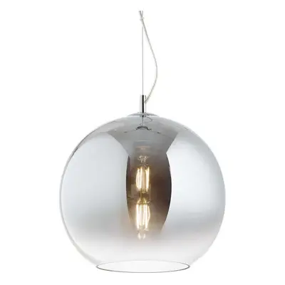 Závěsné svítidlo Ideal Lux Nemo SP1 D40 Fade 250359 E27 1x60W IP20 40cm světle chromové