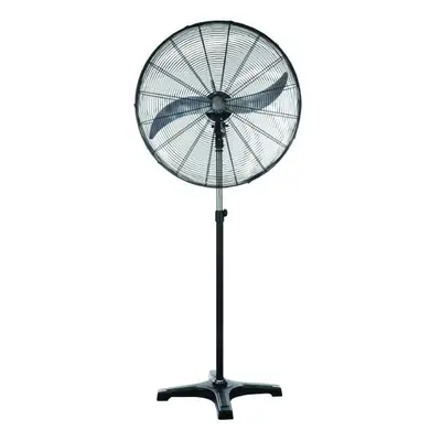 ACA Lighting profesionální stojanový ventilátor, kov, černá, 65cm, AC 150W FANSPPB80