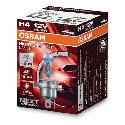 Osram Night Breaker Laser 64193NL H4 P43t 12V 60/55W