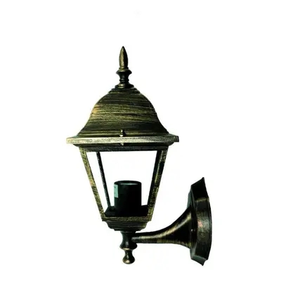 ACA Lighting Garden lantern venkovní nástěnné svítidlo HI6041GB