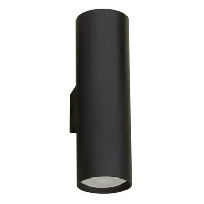 Nova Luce Interiérové nástěnné světlo Nosa - 2 x 10 W, GU10, 56 x 180 mm, černá NV 9450882