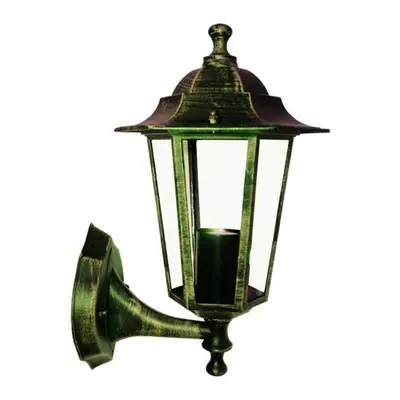 ACA Lighting Garden lantern venkovní nástěnné svítidlo HI6021GB