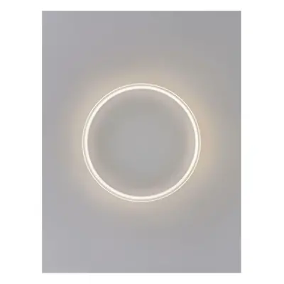 NOVA LUCE stropní svítidlo WILLOW bílá ocel a akryl D60x6cm LED 60W 9212916