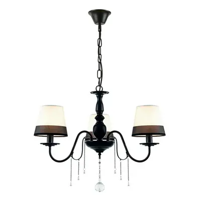 ACA Lighting Textile závěsné svítidlo EG167283PBW