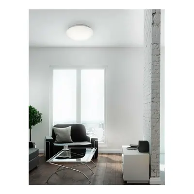 NOVA LUCE stropní svítidlo BREST stropní svítidlo bílé opálové sklo a kov E27 2x12W 832403