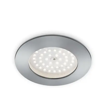 BRILONER LED vestavné svítidlo, pr. 10 cm, 10,5 W, hliník IP44 BRI 7206-019