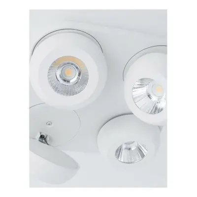 NOVA LUCE bodové svítidlo GON bílý hliník LED 4x5W 230V 3000K IP20 9105203