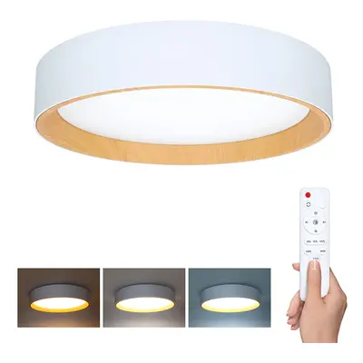 Solight LED osvětlení s dálkovým ovladačem Larios White, 48W, 3360lm, 39cm, změna chromatičnosti