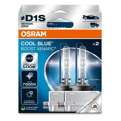 OSRAM D1S 35W PK32d-2 COOL BLUE BOOST 7000K 2ks (NO ECE) 66140CBB-2HB