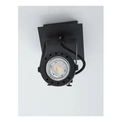 NOVA LUCE bodové svítidlo SALVA černý kov GU10 1x10 230V IP20 bez žárovky 9155101