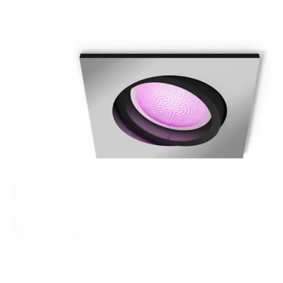 Philips HUE WACA Centura podhledové LED svítidlo GU10 5,7W 350lm 2000-6500K RGB IP20 hranaté, hl