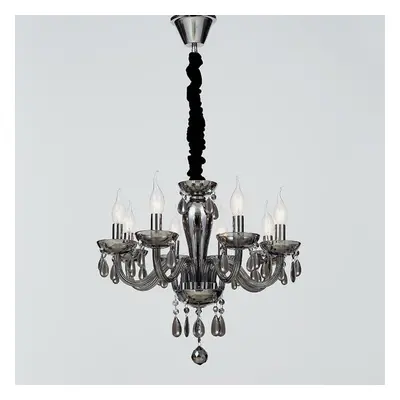 ACA Lighting Crystal závěsné svítidlo BLK82048PSGC